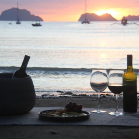 Maligaya Beach Bungalows El Nido Luaran gambar