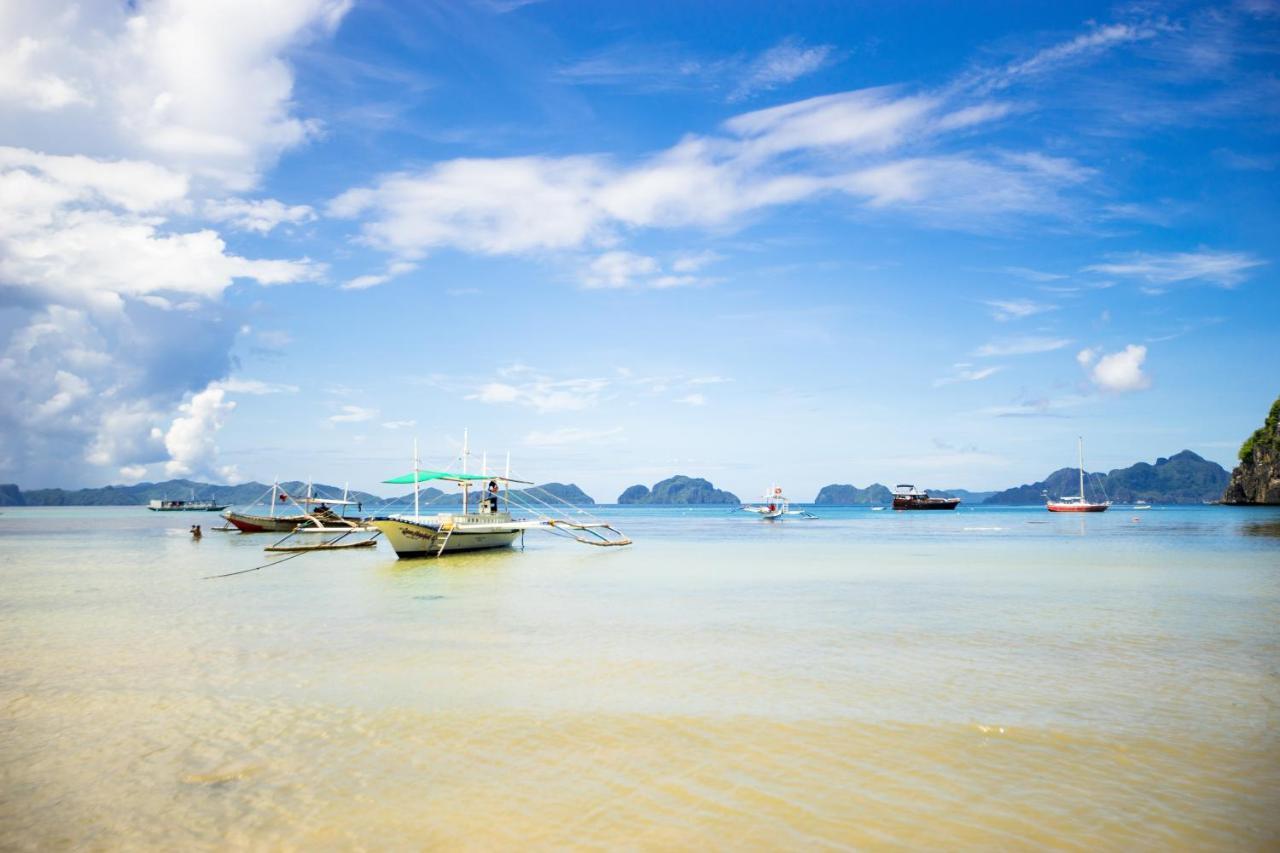 Maligaya Beach Bungalows El Nido Luaran gambar