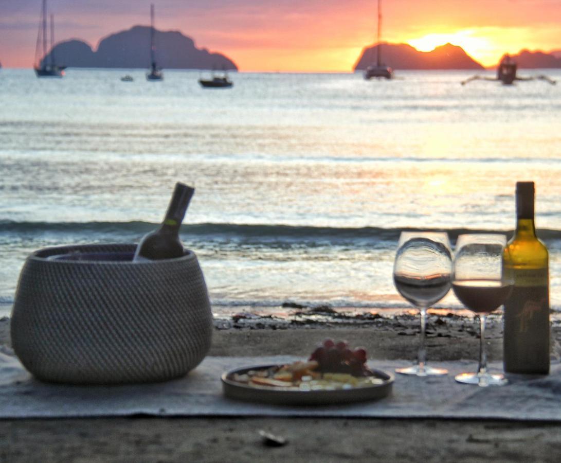 Maligaya Beach Bungalows El Nido Luaran gambar
